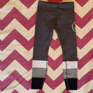 Lululemon Alchemy cropped Color-block leggings
